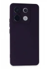 Xiaomi Redmi Note 13 Pro 5G Kılıf Nano içi Kadife Silikon - Mor