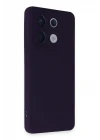 Xiaomi Redmi Note 13 Pro 5G Kılıf Nano içi Kadife Silikon - Mor