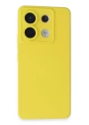 Xiaomi Redmi Note 13 Pro 5G Kılıf Nano içi Kadife Silikon - Sarı
