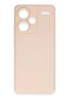 Xiaomi Redmi Note 13 Pro Plus Kılıf Nano içi Kadife Silikon - Pudra