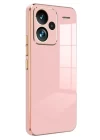 Xiaomi Redmi Note 13 Pro Plus Kılıf Volet Silikon - Pembe