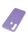Xiaomi Redmi Note 8 Kılıf Nano içi Kadife Silikon - Lila