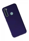 Xiaomi Redmi Note 8 Kılıf Nano içi Kadife Silikon - Mor