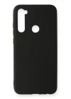 Xiaomi Redmi Note 8 Kılıf Nano içi Kadife Silikon - Siyah