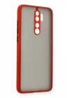 Xiaomi Redmi Note 8 Pro Kılıf Montreal Silikon Kapak - Kırmızı