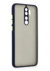 Xiaomi Redmi Note 8 Pro Kılıf Montreal Silikon Kapak - Lacivert