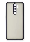 Xiaomi Redmi Note 8 Pro Kılıf Montreal Silikon Kapak - Lacivert