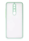 Xiaomi Redmi Note 8 Pro Kılıf Montreal Silikon Kapak - Turkuaz