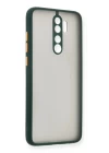 Xiaomi Redmi Note 8 Pro Kılıf Montreal Silikon Kapak - Yeşil