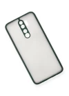 Xiaomi Redmi Note 8 Pro Kılıf Montreal Silikon Kapak - Yeşil
