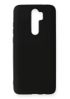 Xiaomi Redmi Note 8 Pro Kılıf Nano içi Kadife Silikon - Siyah