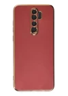 Xiaomi Redmi Note 8 Pro Kılıf Volet Silikon - Kırmızı