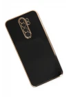 Xiaomi Redmi Note 8 Pro Kılıf Volet Silikon - Siyah