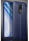 Xiaomi Redmi Note 9 Kılıf Auto Focus Kapak - Lacivert