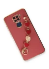 Xiaomi Redmi Note 9 Kılıf Esila Silikon - Kırmızı