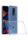 Xiaomi Redmi Note 9 Kılıf Lüx Şeffaf Silikon - Şeffaf
