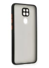 Xiaomi Redmi Note 9 Kılıf Montreal Silikon Kapak - Siyah