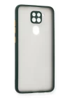Xiaomi Redmi Note 9 Kılıf Montreal Silikon Kapak - Yeşil