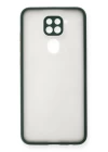 Xiaomi Redmi Note 9 Kılıf Montreal Silikon Kapak - Yeşil
