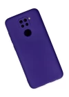 Xiaomi Redmi Note 9 Kılıf Nano içi Kadife Silikon - Mor