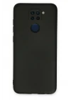 Xiaomi Redmi Note 9 Kılıf Nano içi Kadife Silikon - Siyah