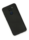 Xiaomi Redmi Note 9 Kılıf Nano içi Kadife Silikon - Siyah