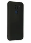 Xiaomi Redmi Note 9 Kılıf Nano içi Kadife Silikon - Siyah
