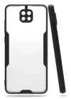 Xiaomi Redmi Note 9 Kılıf Platin Silikon - Siyah