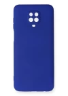 Xiaomi Redmi Note 9 Pro Kılıf First Silikon - Lacivert