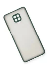Xiaomi Redmi Note 9 Pro Kılıf Montreal Silikon Kapak - Yeşil