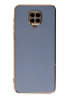 Xiaomi Redmi Note 9 Pro Kılıf Volet Silikon - Mavi