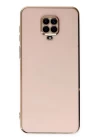 Xiaomi Redmi Note 9 Pro Kılıf Volet Silikon - Pembe