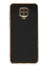 Xiaomi Redmi Note 9 Pro Kılıf Volet Silikon - Siyah