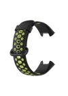 Xiaomi Redmi Watch 2 Spor Delikli Kordon - Siyah-Yeşil