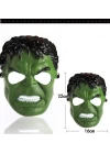 Yeşil Renk Süper Kahraman Dev Adam Hulk Maskesi