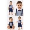 6/18 Ay Denizcik Şort-tişört Bebek Takımı