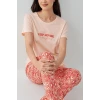 Arnetta 3611-x Kadın Kısa Kol Pijama Takım