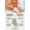 Bear Penye Soket Çorap 2li Bej
