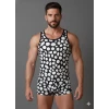 Erkek Desenli Tank Top Boxer Takımı