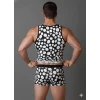 Erkek Desenli Tank Top Boxer Takımı