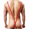 Fantezi Lastikli Kırmızı Erkek String - Tanga