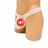 Fantezi Seksi Beyaz Transparan Erkek İç Çamaşırı