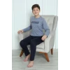 Giyim Erkek Çocuk Penye Pijama Takım Gri