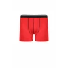 Giyim Erkek Pamuk Likralı Boxer Kırmızı