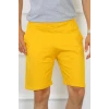 Giyim Erkek Pamuk Sarı Şort