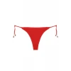 Giyim Kadın Kırmızı Yandan Bağlamalı 2li Tanga Slip