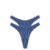 Giyim Kadın Lacivert Payet Detaylı 2li Tanga Slip