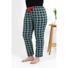 Giyim Kadın Pamuklu Büyük Beden Alt Pijama Turkuaz