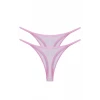 Giyim Kadın Pembe Transparan 2li Tanga Slip