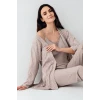 Pierre Cardin 9099-s 3lü Pijama Takımı